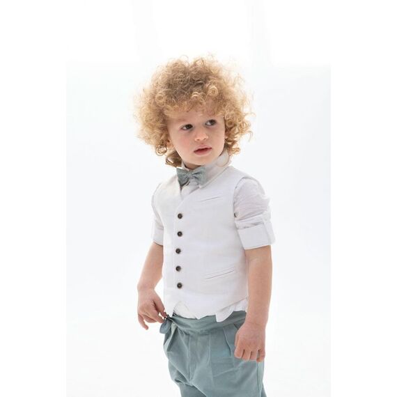 Bambolino: Giannaros Βαπτιστικό ρούχο για αγόρι 9416 - Ρούχα Βάπτισης για Αγόρι στο Oneirokosmos