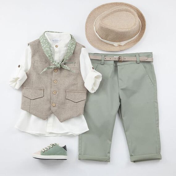 Bambolino: Robin Βαπτιστικό ρούχο για αγόρι 9434 - Ρούχα Βάπτισης για Αγόρι στο Oneirokosmos