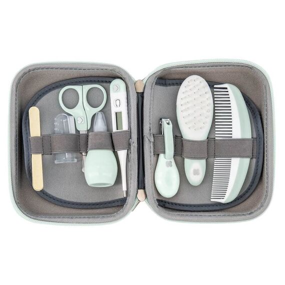 Kikka boo Βρεφικό Σετ Περιποίησης 8τμχ Grooming set Mint 31303040065 - Χτένες - Βούρτσες - Ψαλιδάκια στο Oneirokosmos