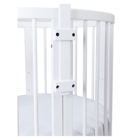 IngVart Ξύλινη Μπάρα για Κούνια Smart Bed Λευκό 82x35x2.5 cm - Στήριγμα Κουνουπιέρας στο Oneirokosmos