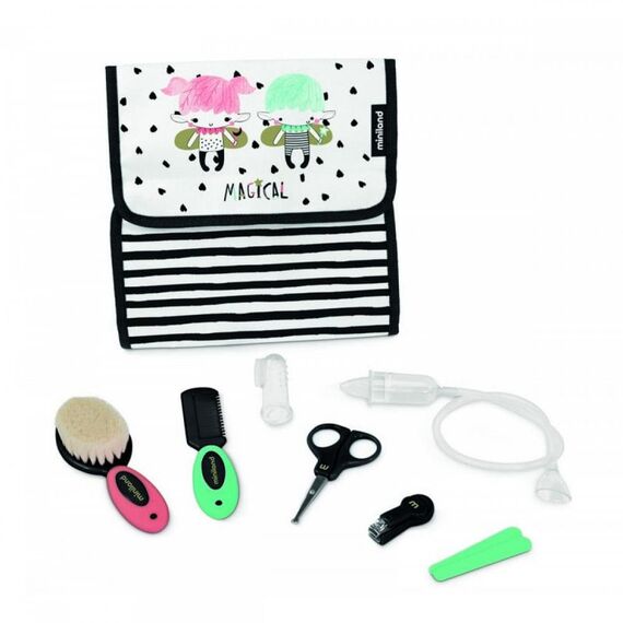 Miniland Σετ Περιποίησης Ταξιδίου Magical Carekit ML89365 - Χτένες - Βούρτσες - Ψαλιδάκια στο Oneirokosmos