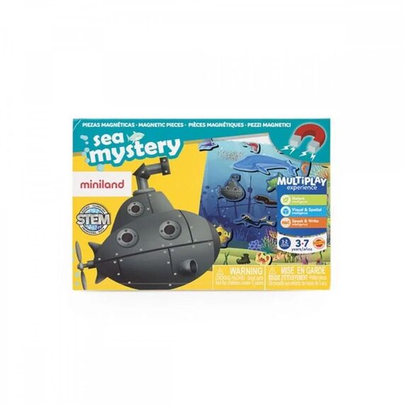 Miniland Παιχνίδι με μαγνήτες Sea Mystery ME31973 - Εκπαιδευτικά Παιχνίδια στο Oneirokosmos