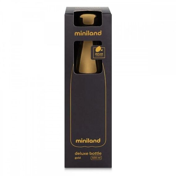 Miniland Deluxe θερμός Bottle Gold  89401 500 ml - Θερμός & Ισοθερμικά Προϊόντα στο Oneirokosmos