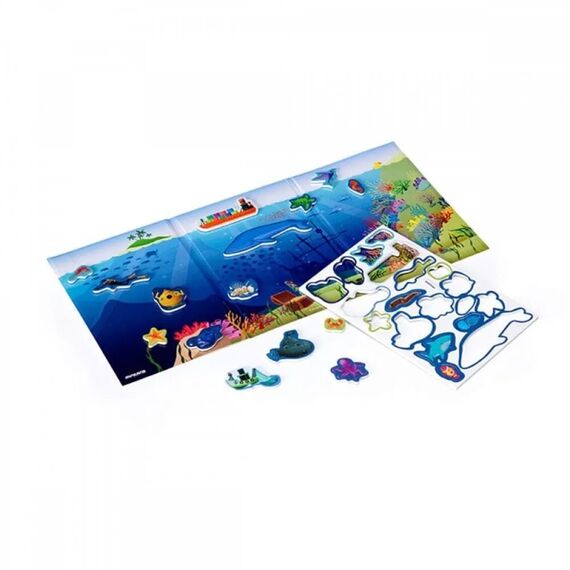 Miniland Παιχνίδι με μαγνήτες Sea Mystery ME31973 - Εκπαιδευτικά Παιχνίδια στο Oneirokosmos