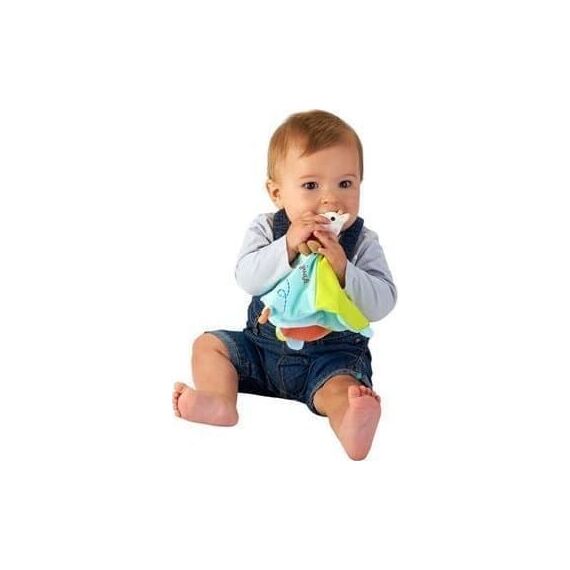 Sophie La Girafe Πανάκι αγκαλιάς με δαχτύλιο οδοντοφυίας - Πανάκια Παρηγοριάς στο Oneirokosmos