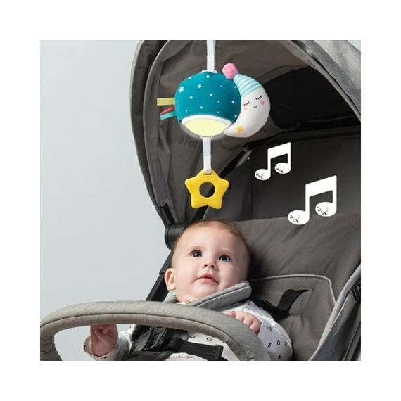 Taf Toys Μουσικό Κρεμαστό Παιχνίδι 0m+ Musical Mini Moon T-12585 - Δώρα στο Oneirokosmos