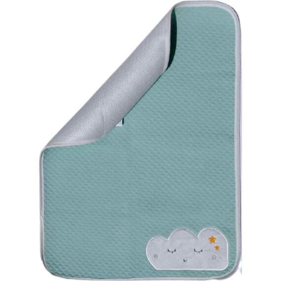 MORVEN Προστατευτικό Αδιάβροχο Σελτεδάκι Μέντα 67x50 - Πάνες-Λαβέτες-Σελτέδες στο Oneirokosmos