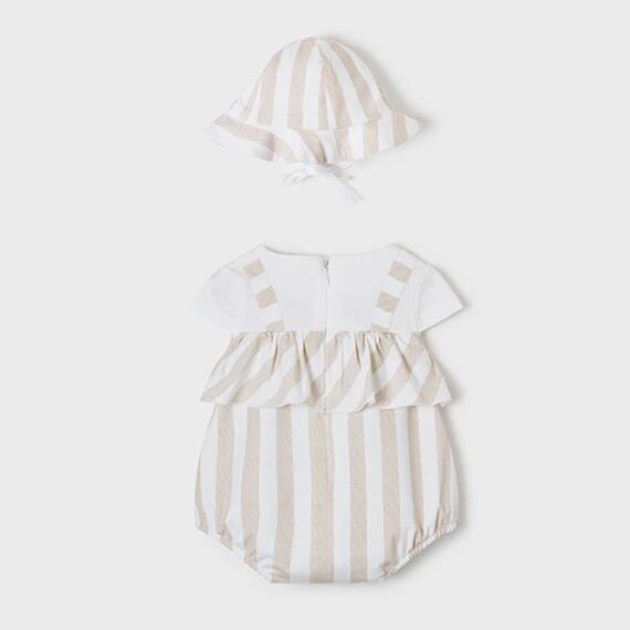 Mayoral Φορμάκι ECOFRIENDS Νεογέννητο Κορίτσι Μπεζ-Γκρι 22-01603-023 ** - Προσφορές στο Oneirokosmos