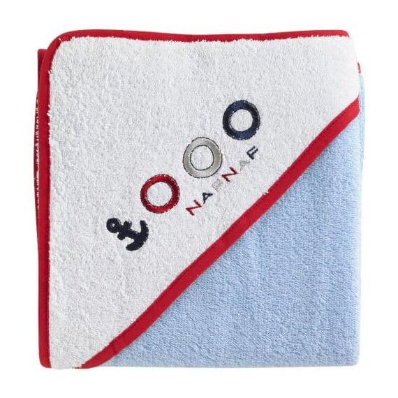 Naf Naf Πετσέτα με κουκούλα "Little boat" - Πετσέτες-Μπουρνούζια στο Oneirokosmos