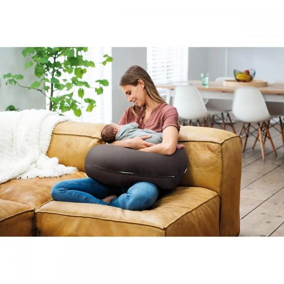 Doomoo Μαξιλάρι θηλασμού Comfy Big Tetra Grey DB586TG - Μαξιλάρια Θηλασμού στο Oneirokosmos