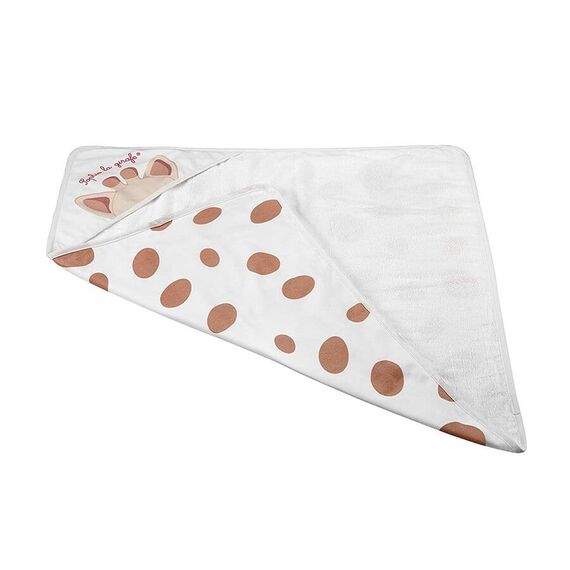 Sophie la girafe Πετσέτα με κουκούλα Καμηλοπάρδαλη S523426 - Πετσέτες-Μπουρνούζια στο Oneirokosmos