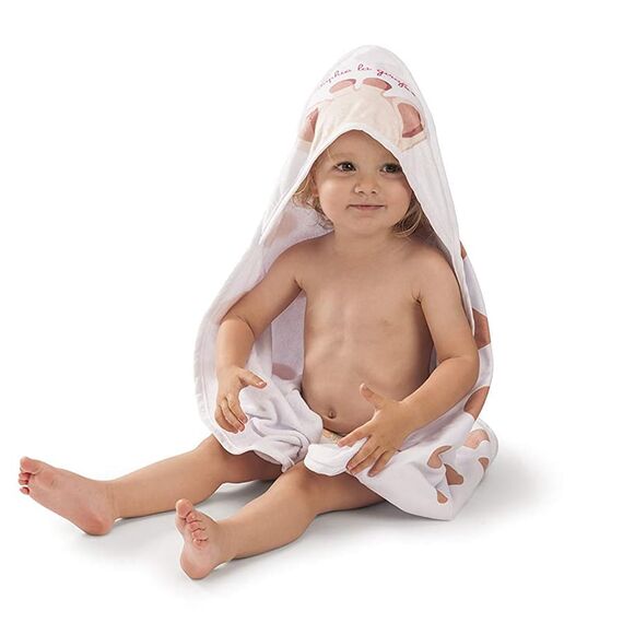 Sophie la girafe Πετσέτα με κουκούλα Καμηλοπάρδαλη S523426 - Πετσέτες-Μπουρνούζια στο Oneirokosmos