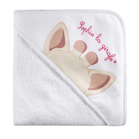 Sophie la girafe Πετσέτα με κουκούλα Καμηλοπάρδαλη S523426 - Πετσέτες-Μπουρνούζια στο Oneirokosmos