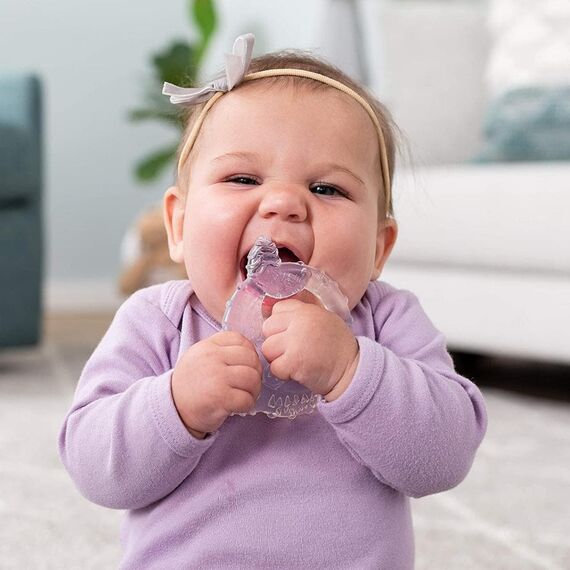 Infantino set 3 μασητικών ψυγείου Crystal Clear Teething  B-316564-01 - Μασητικά - Κρίκοι Οδοντοφυΐας στο Oneirokosmos