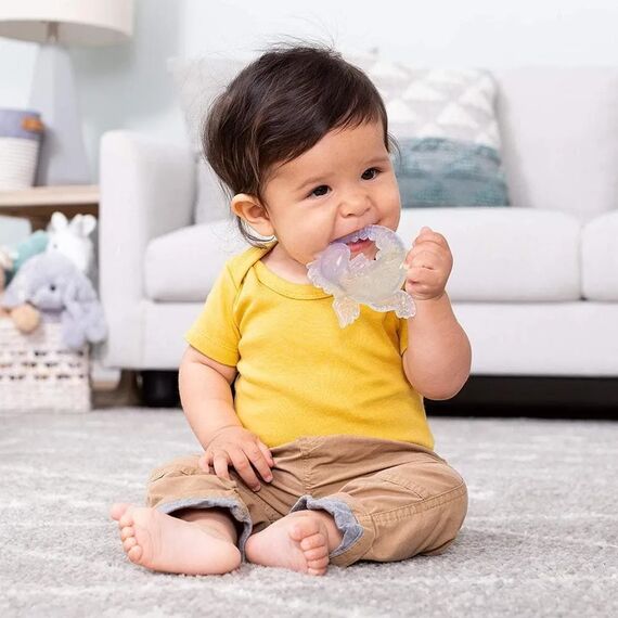 Infantino set 3 μασητικών ψυγείου Crystal Clear Teething  B-316564-01 - Μασητικά - Κρίκοι Οδοντοφυΐας στο Oneirokosmos
