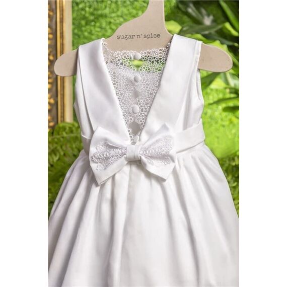 Sugar n Spice: Αλεξάνδρα Βαπτιστικό ρούχο για κορίτσι - Ρούχα Βάπτισης για Κορίτσι στο Oneirokosmos