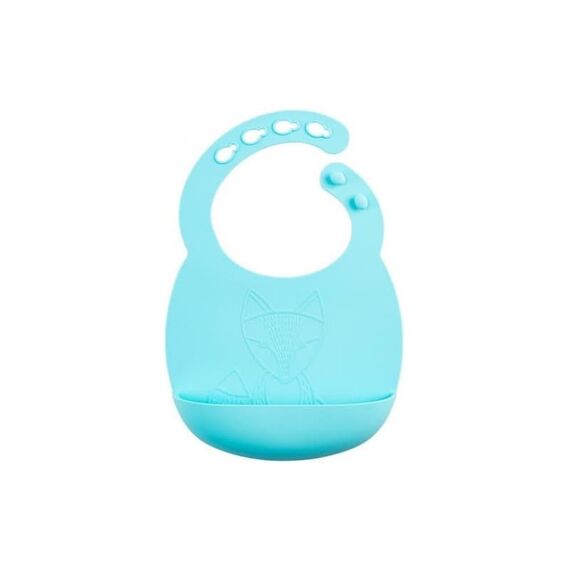 Dr Brown's Σαλιάρα σιλικόνης  Blue TF012 - Σαλιάρες Πλαστικές - Σιλικόνης στο Oneirokosmos