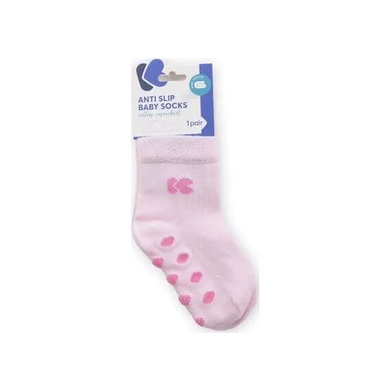 KikkaBoo Βαμβακερά Αντιολισθητικά Καλτσάκια Anti-Slip Light Pink  31110010112 - Κάλτσες στο Oneirokosmos