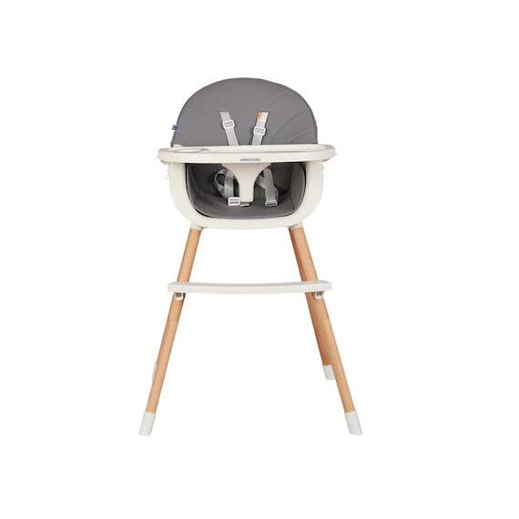 Kikka Boo κάθισμα  Nutri  Wood Grey 31004010116 - Καθίσματα Φαγητού Επιδαπέδια στο Oneirokosmos