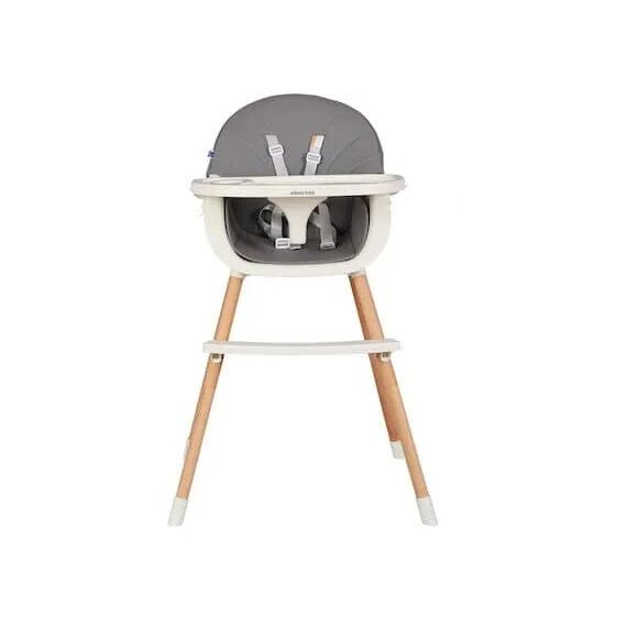 Kikka Boo κάθισμα  Nutri  Wood Grey 31004010116 - Καθίσματα Φαγητού Επιδαπέδια στο Oneirokosmos