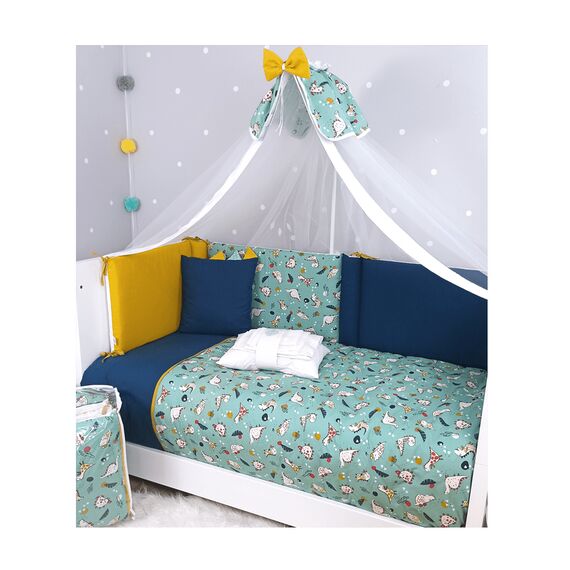 Baby Star Σετ Κούνιας 10 Τεμαχίων Δεινόσαυρος 7715 - Σετ Προίκας Μωρού στο Oneirokosmos