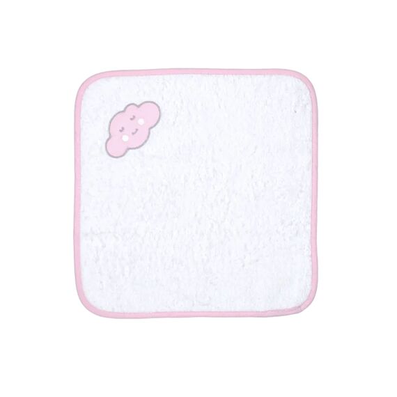 Baby Star Λαβέτα Σύννεφο Ροζ 30x30cm - Πάνες-Λαβέτες-Σελτέδες στο Oneirokosmos
