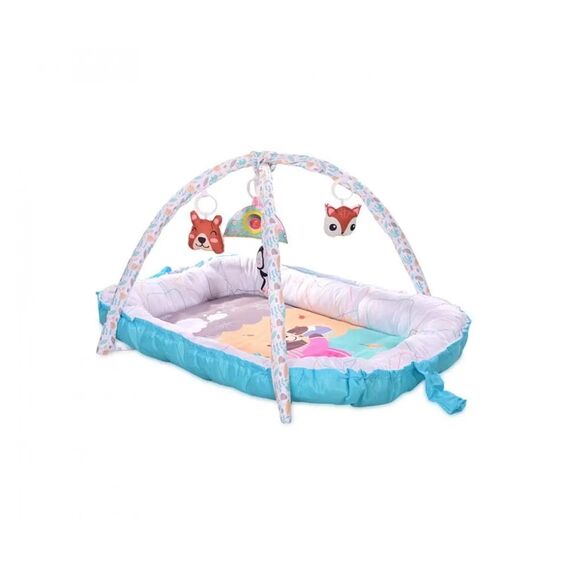 Lorelli Φωλιά και Χαλάκι Δραστηριοτήτων Playmat Baby Nest Blue 10300450001 - Προσφορές στο Oneirokosmos