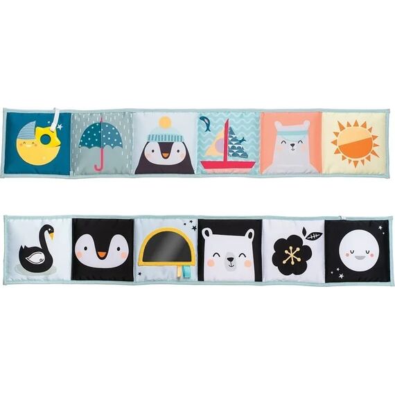 Taf Toys North Pole Activity Book από Ύφασμα με Μουσική για Νεογέννητα T-12385 - Δώρα στο Oneirokosmos