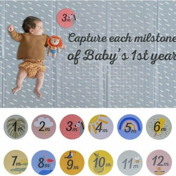 Taf Toys  Αφρώδες Στρώμα Savannah Super Size Foam Playmat  T-12715 - Γυμναστήρια Δραστηριοτήτων στο Oneirokosmos