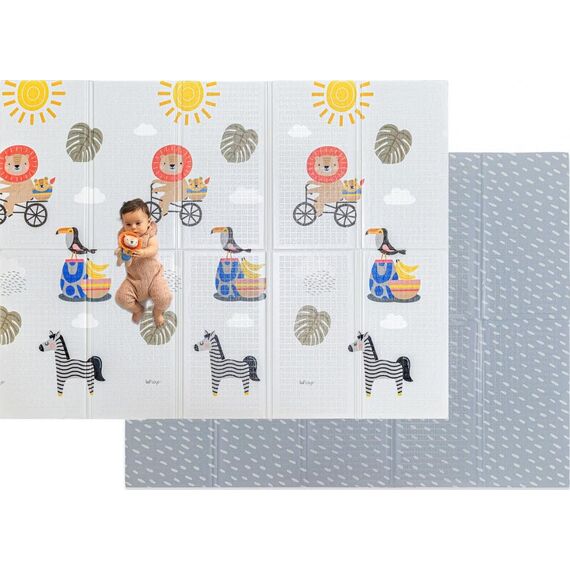 Taf Toys  Αφρώδες Στρώμα Savannah Super Size Foam Playmat  T-12715 - Γυμναστήρια Δραστηριοτήτων στο Oneirokosmos