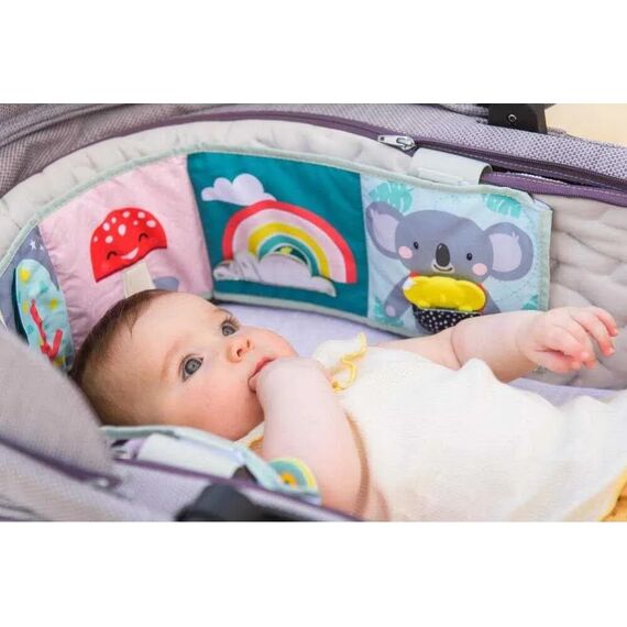 Taf Toys Μαλακό Βιβλίο Δραστηριοτήτων Koala Clip on Pram Book T-12615 - Δώρα στο Oneirokosmos