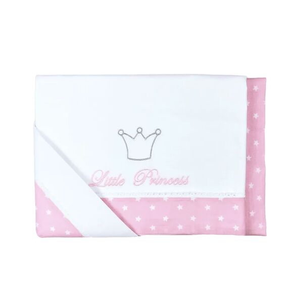 Baby Star Σετ Σεντόνια Κούνιας 3 τεμαχίων Princess - Σεντόνια Κούνιας στο Oneirokosmos