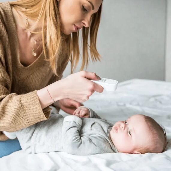 Babyono Ψηφιακό Θερμόμετρο Μετώπου με Υπέρυθρες Κατάλληλο για Μωρά BN790 - Θερμόμετρα στο Oneirokosmos
