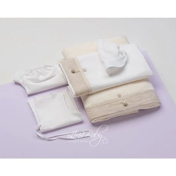 Lina Baby Σετ Λαδόπανο Albert 1501** - Λαδόπανα για Κορίτσι στο Oneirokosmos