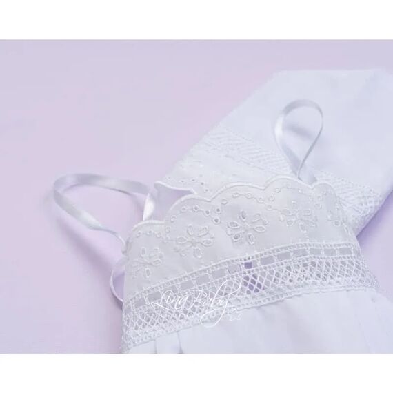 Lina Baby Σετ Λαδόπανο Broderie Anglais 1511** - Λαδόπανα για Κορίτσι στο Oneirokosmos