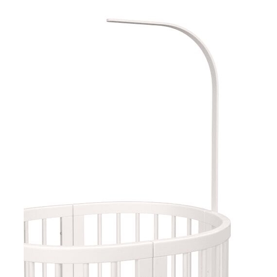 IngVart Ξύλινη Μπάρα για Κούνια Smart Bed Γκρι 82x35x2.5 cm - Στήριγμα Κουνουπιέρας στο Oneirokosmos