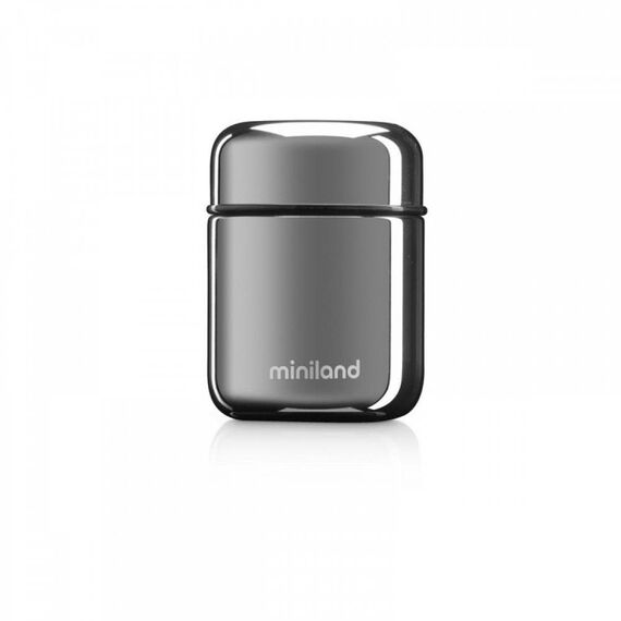 Miniland Food Thermos Deluxe Mini Silver 89354 280ml - Θερμός & Ισοθερμικά Προϊόντα στο Oneirokosmos