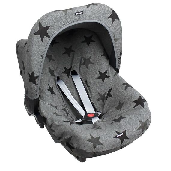 Dooky Ηλιοπροστασία με UPF40+ Για Κάθισμα Αυτοκινήτου 0+ Grey Stars DK-126366 - Αξεσουάρ Καθίσματος Αυτοκινήτου στο Oneirokosmos