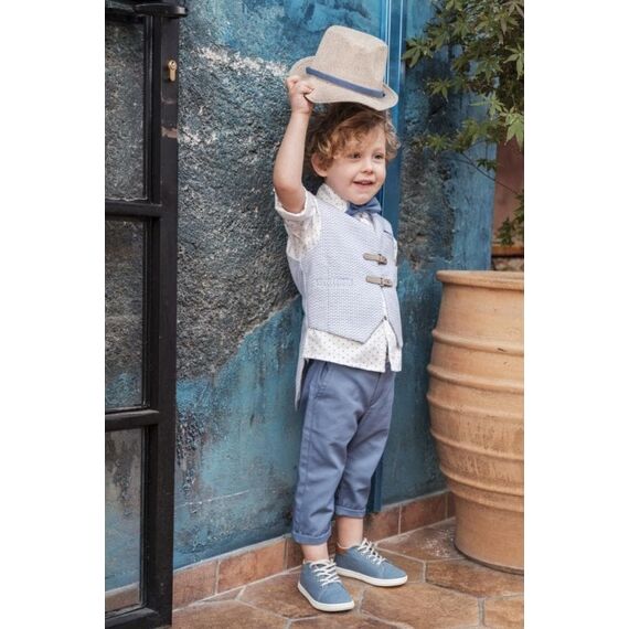 Bambolino: Prince Βαπτιστικό ρούχο για αγόρι 9209 - Ρούχα Βάπτισης για Αγόρι στο Oneirokosmos