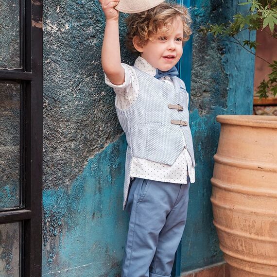 Bambolino: Prince Βαπτιστικό ρούχο για αγόρι 9209 - Ρούχα Βάπτισης για Αγόρι στο Oneirokosmos