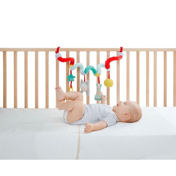 Sophie la giraffe Σπιράλ Παιχνίδι Δραστηριοτήτων Κούνιας και Καροτσιού S230831 - Βρεφικά Παιχνίδια στο Oneirokosmos