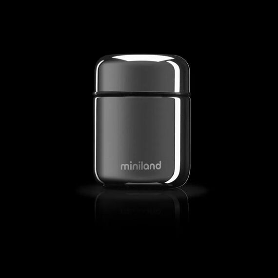 Miniland Food Thermos Deluxe Mini Silver 89354 280ml - Θερμός & Ισοθερμικά Προϊόντα στο Oneirokosmos