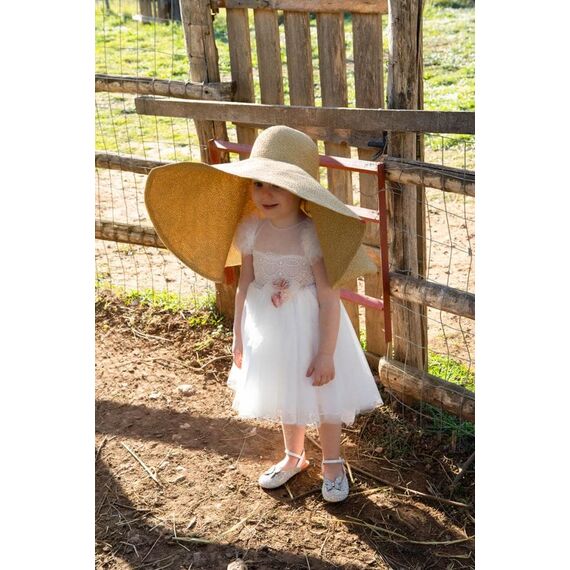 Bambolino:Megan Βαπτιστικό ρούχο για κορίτσι 9825 - Ρούχα Βάπτισης για Κορίτσι στο Oneirokosmos