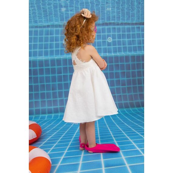 Bambolino:Lily Βαπτιστικό ρούχο για κορίτσι 9829 - Ρούχα Βάπτισης για Κορίτσι στο Oneirokosmos