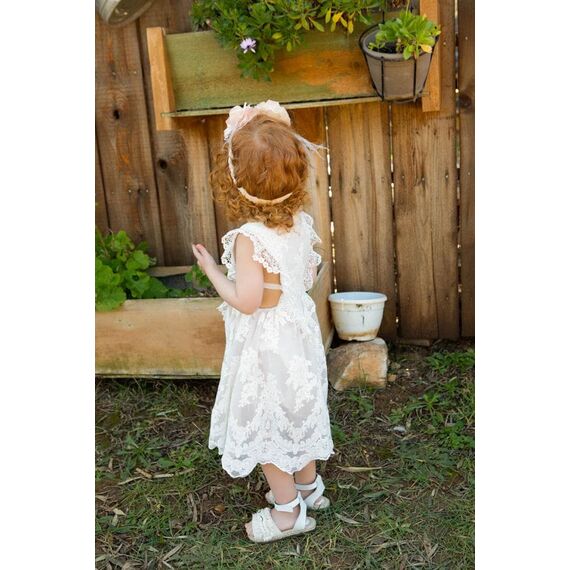 Bambolino: Domna Βαπτιστικό ρούχο για κορίτσι 9855 - Ρούχα Βάπτισης για Κορίτσι στο Oneirokosmos