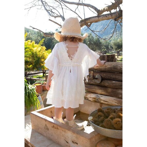 Bambolino:Ariadni Βαπτιστικό ρούχο για κορίτσι 9874 - Ρούχα Βάπτισης για Κορίτσι στο Oneirokosmos