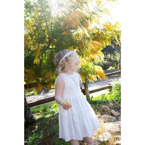 Bambolino:Gigi Βαπτιστικό ρούχο για κορίτσι 9896 - Ρούχα Βάπτισης για Κορίτσι στο Oneirokosmos