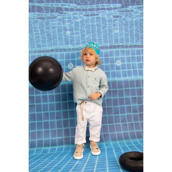 Bambolino:Ignatios Βαπτιστικό ρούχο για αγόρι 9989 - Ρούχα Βάπτισης για Αγόρι στο Oneirokosmos