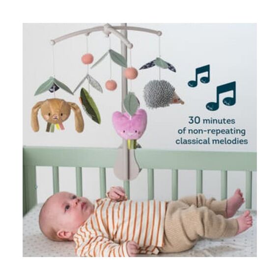 Taf Toys Μόμπιλε Κούνιας με Μουσική Urban Garden  T-13055 - Δώρα στο Oneirokosmos