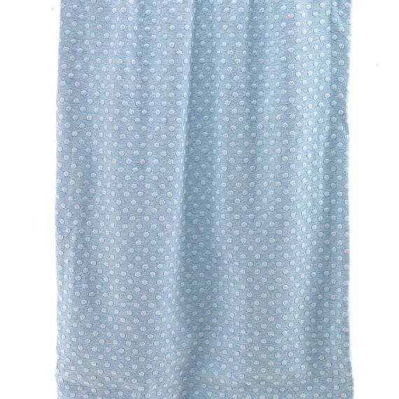 Morven Κουβέρτα Αγκαλιάς Βαμβάκι Fleece Bobler  80x110cm L86 Γαλάζιο - Κουβέρτες Αγκαλιάς στο Oneirokosmos